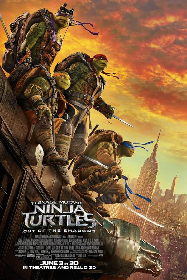 دانلود فیلم Teenage Mutant Ninja Turtles: Out of the Shadows 2016