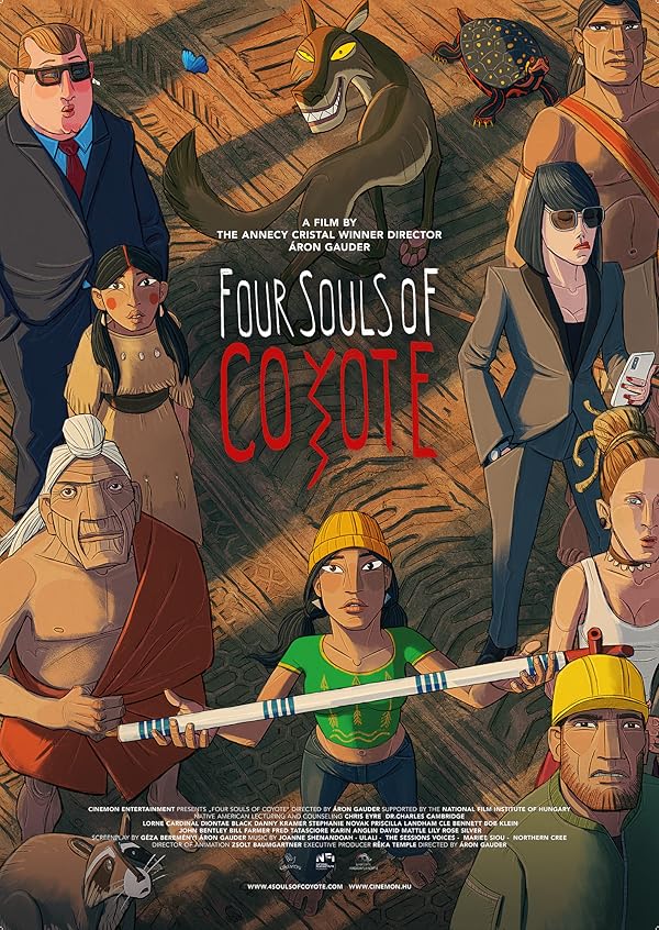 دانلود انیمیشن چهار روح  کایوت |  Four Souls of Coyote 2023