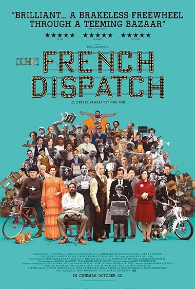 دانلود فیلم گزارش فرانسوی 2021  The French Dispatch